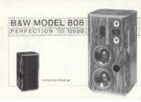 Bowers & Wilkins 808-Owner-Manual 